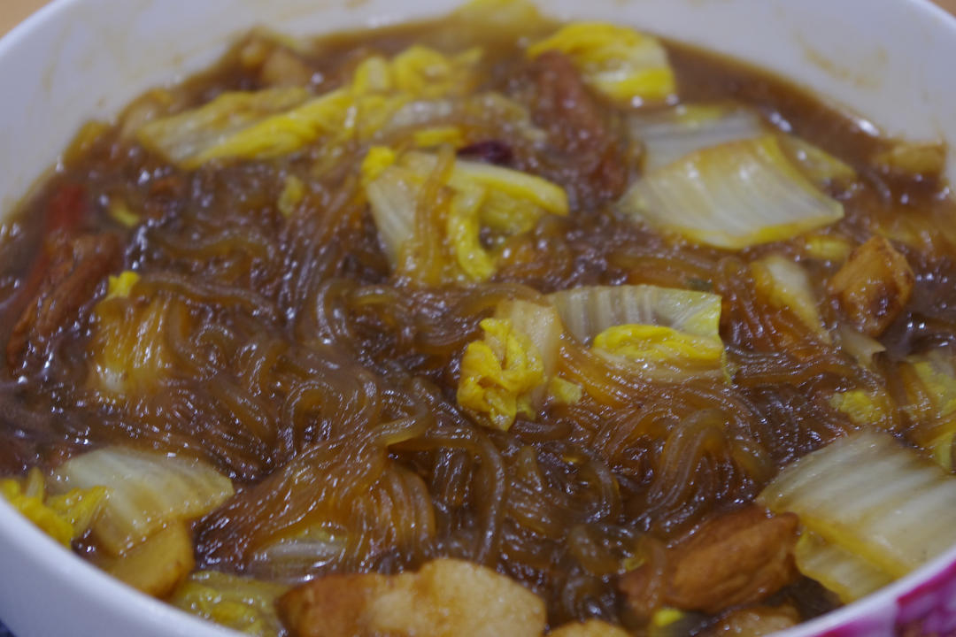 猪肉白菜炖粉条
