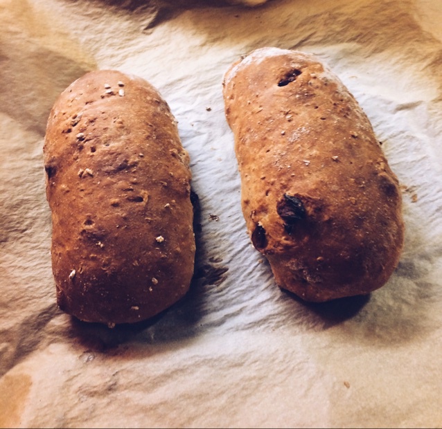 全麦蔓越莓软式欧包（免揉）