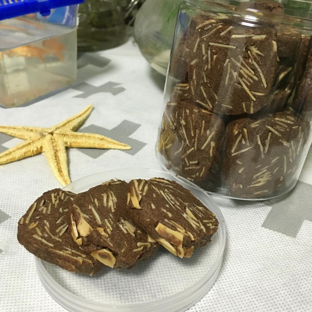 香浓酥脆的蔓越莓曲奇饼干和巧克力杏仁儿饼干～无蛋奶油版本