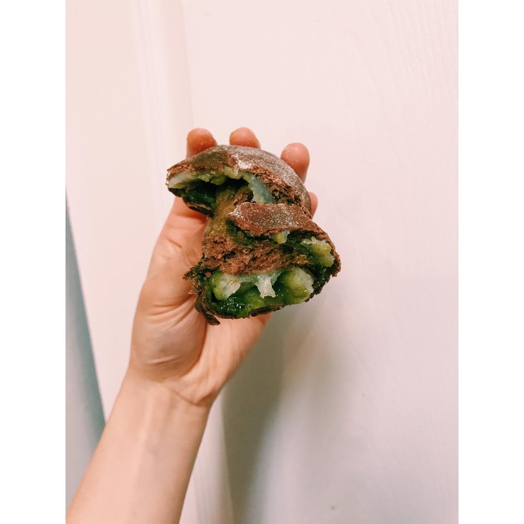 麻薯夹心可可（抹茶）软欧