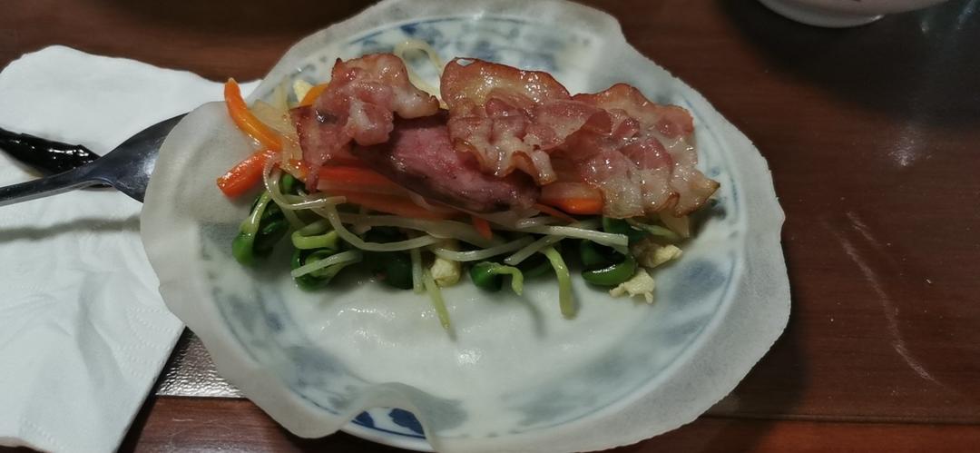 春饼及配菜（饺子皮版）