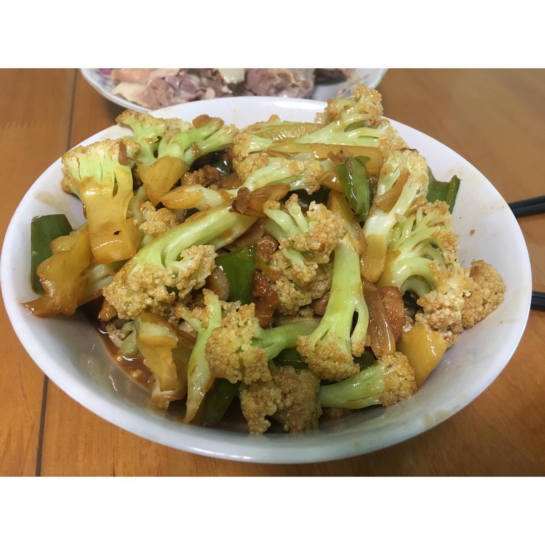 干锅菜花