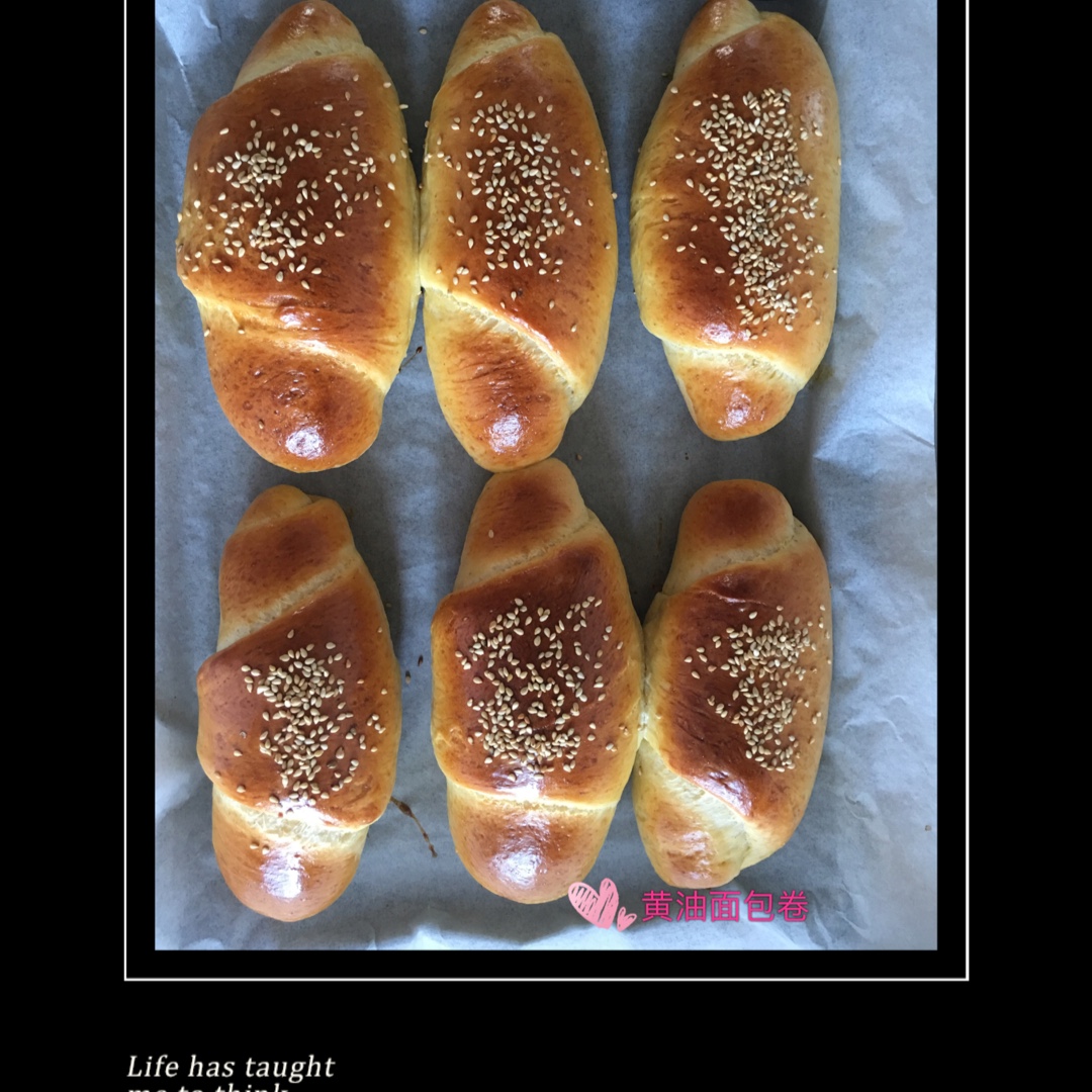 黄油面包卷