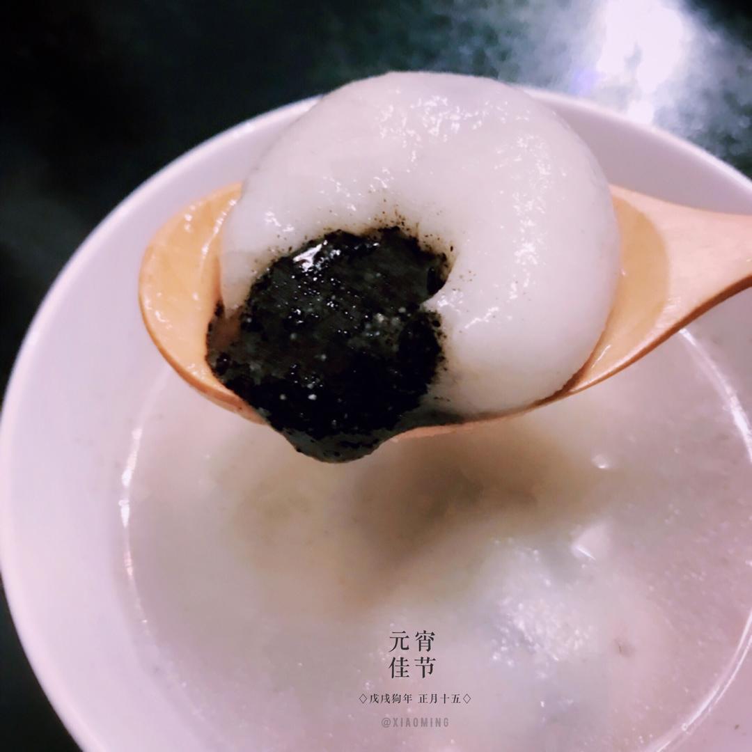 黑芝麻汤圆