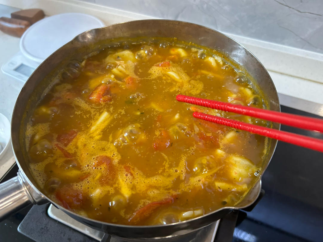 这碗烩麻食陕西餐馆绝对没有的味道