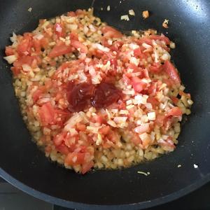 减脂番茄肥牛意面的做法 步骤9
