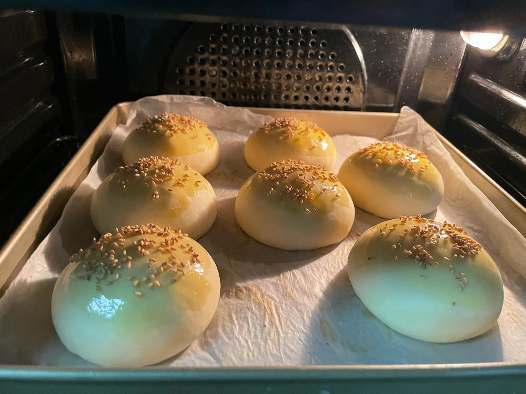 松软烫种汉堡胚