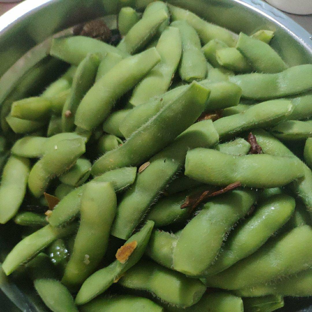 张姐-盐水毛豆（简单快捷下酒菜）