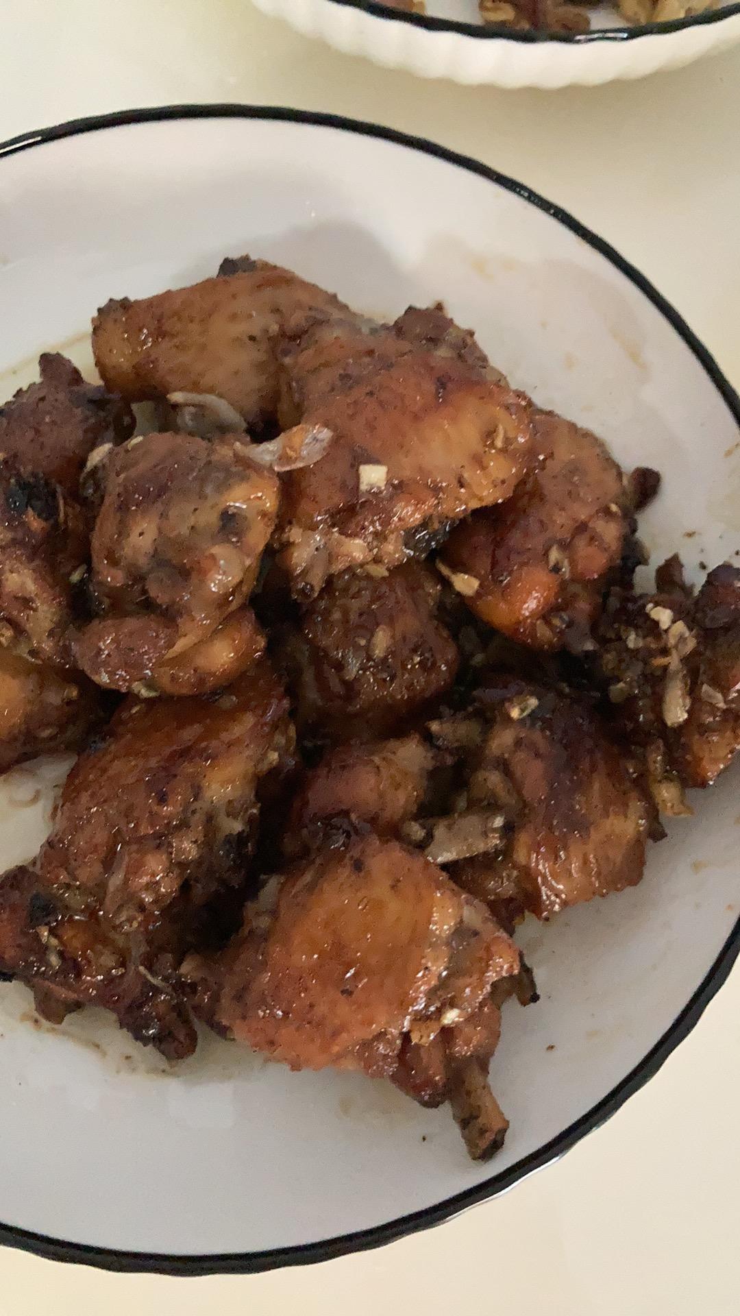 蒜香鸡翅｜孩子们的最爱