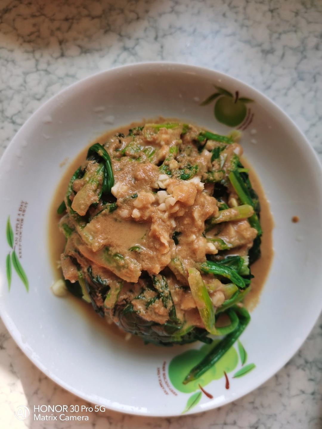 麻酱菠菜