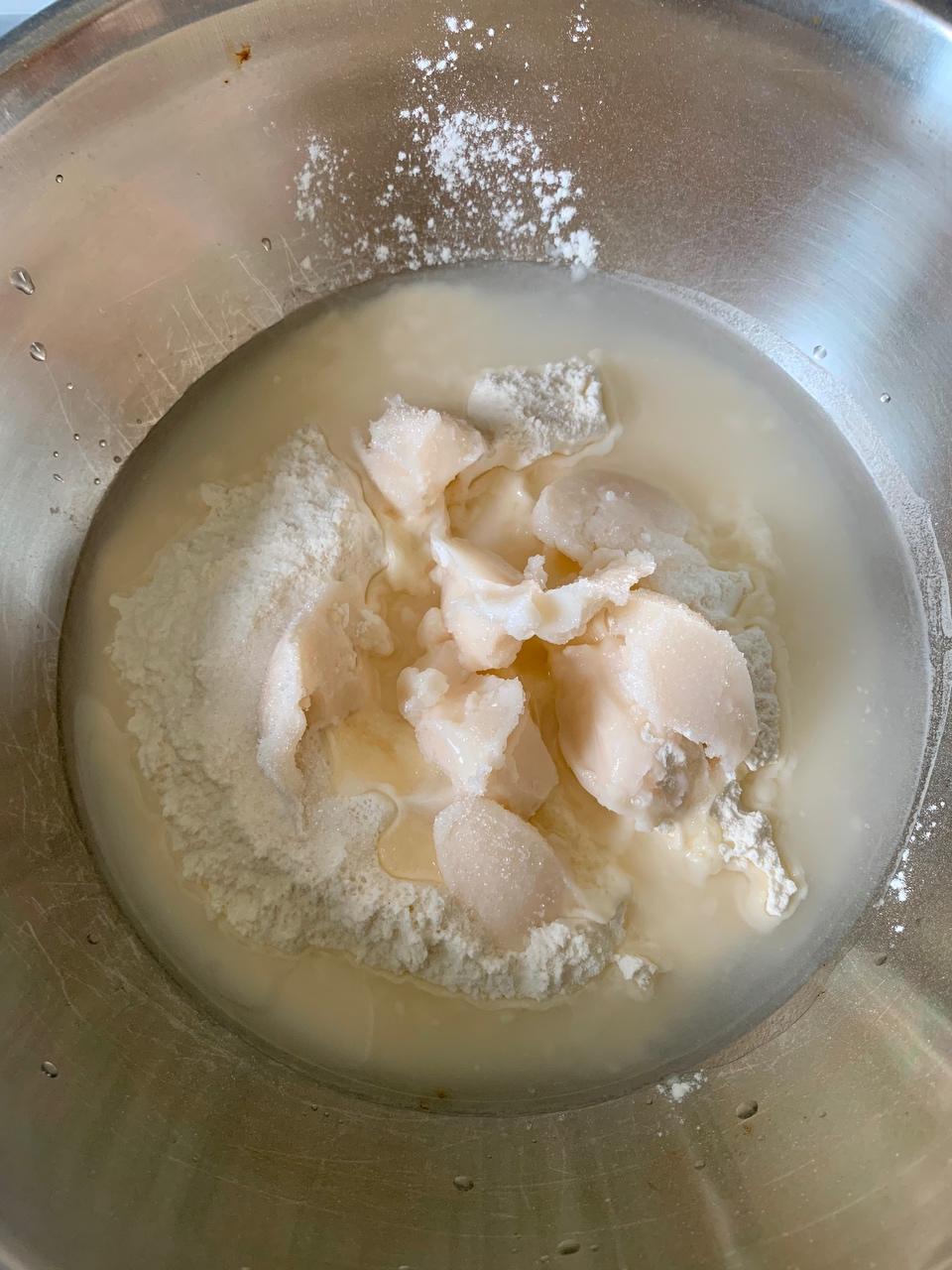 纯奶手撕吐司的做法 步骤1