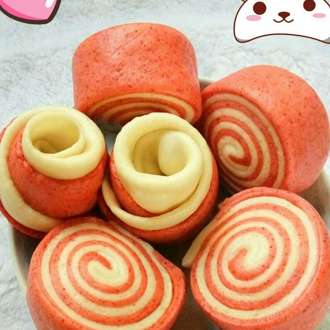 双色馒头（花朵馒头）