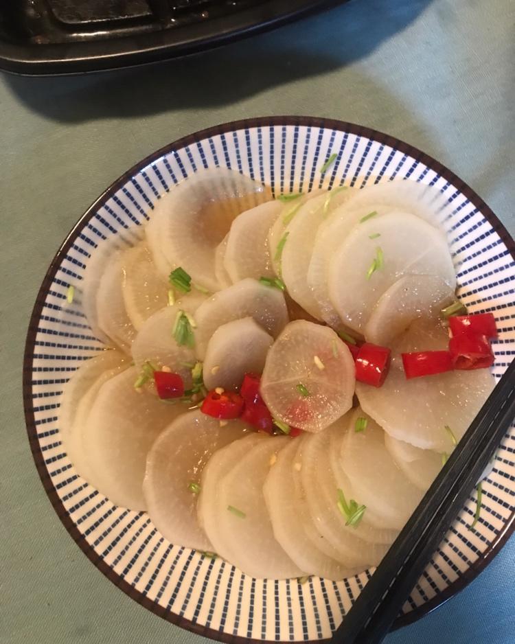 清蒸白萝卜