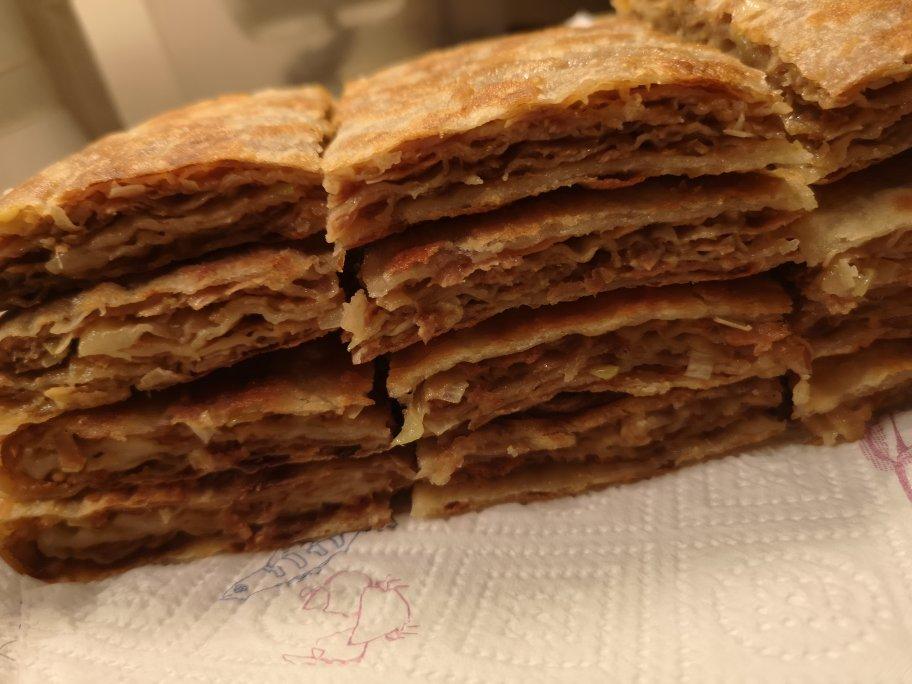 千层肉饼