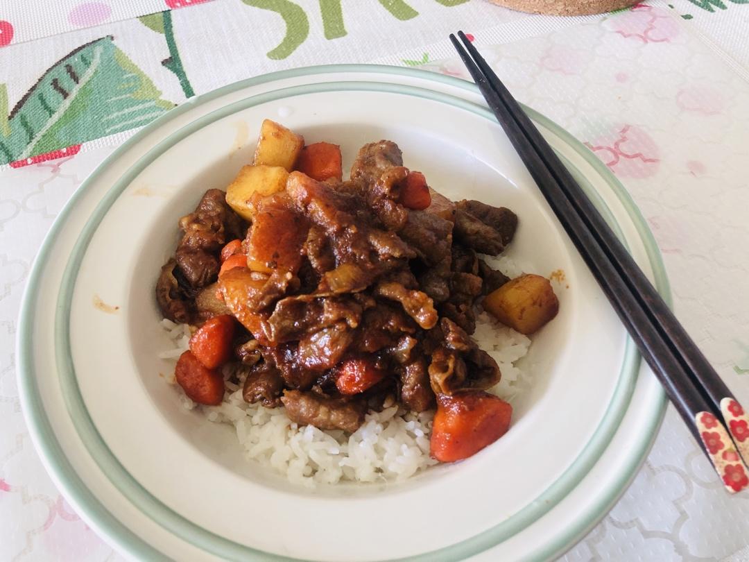 好吃的黑椒肥牛饭