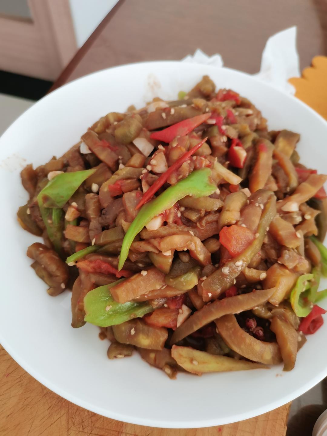 西红柿炒茄子