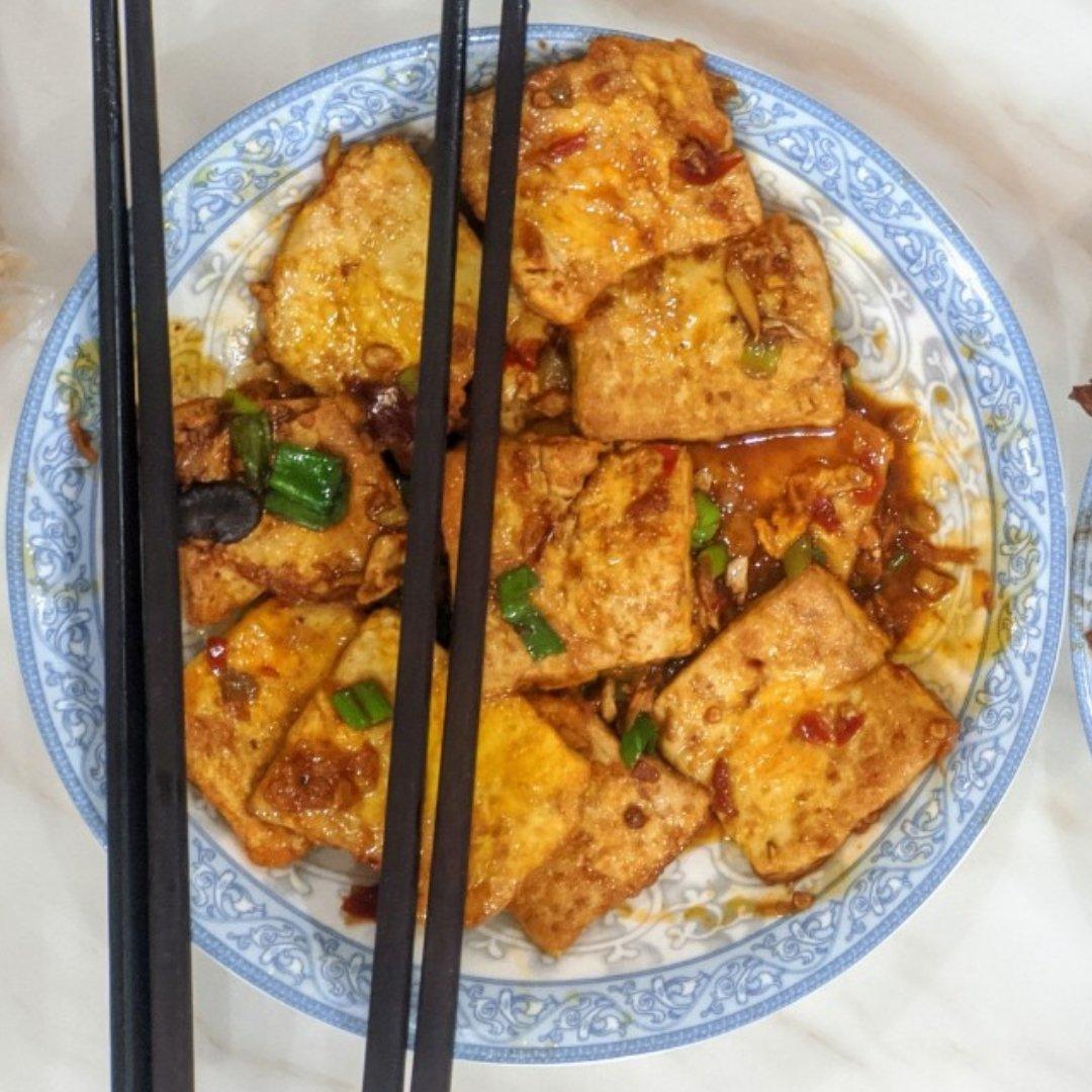 香煎老豆腐