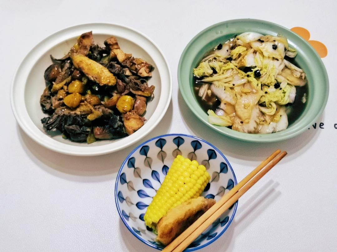 秋冬限定，香喷喷的板栗炖鸡