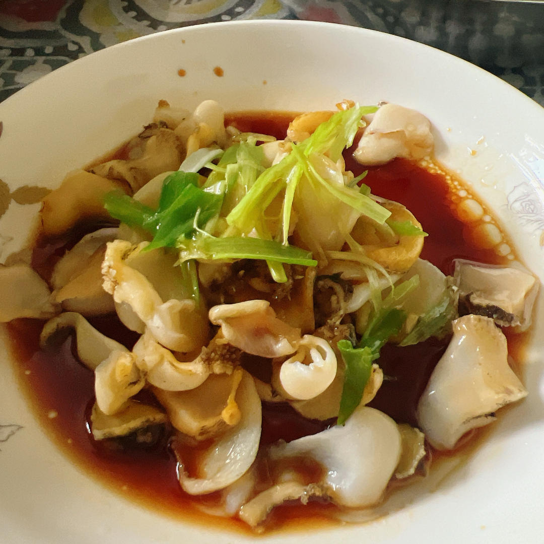 葱油鲍鱼片
