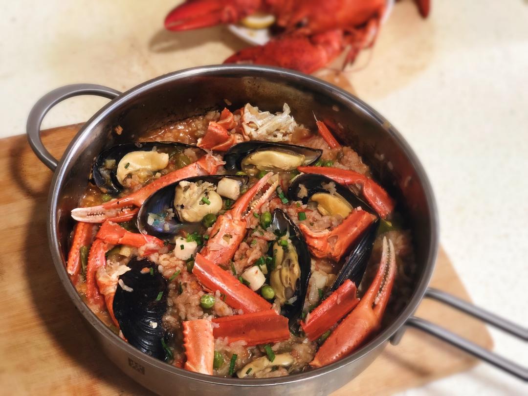 【曼食慢语】Seafood Paella 西班牙海鲜饭