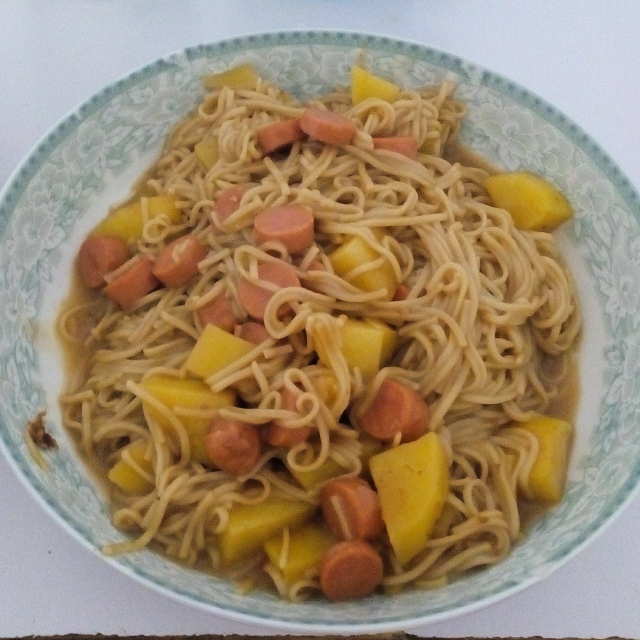 土豆焖面