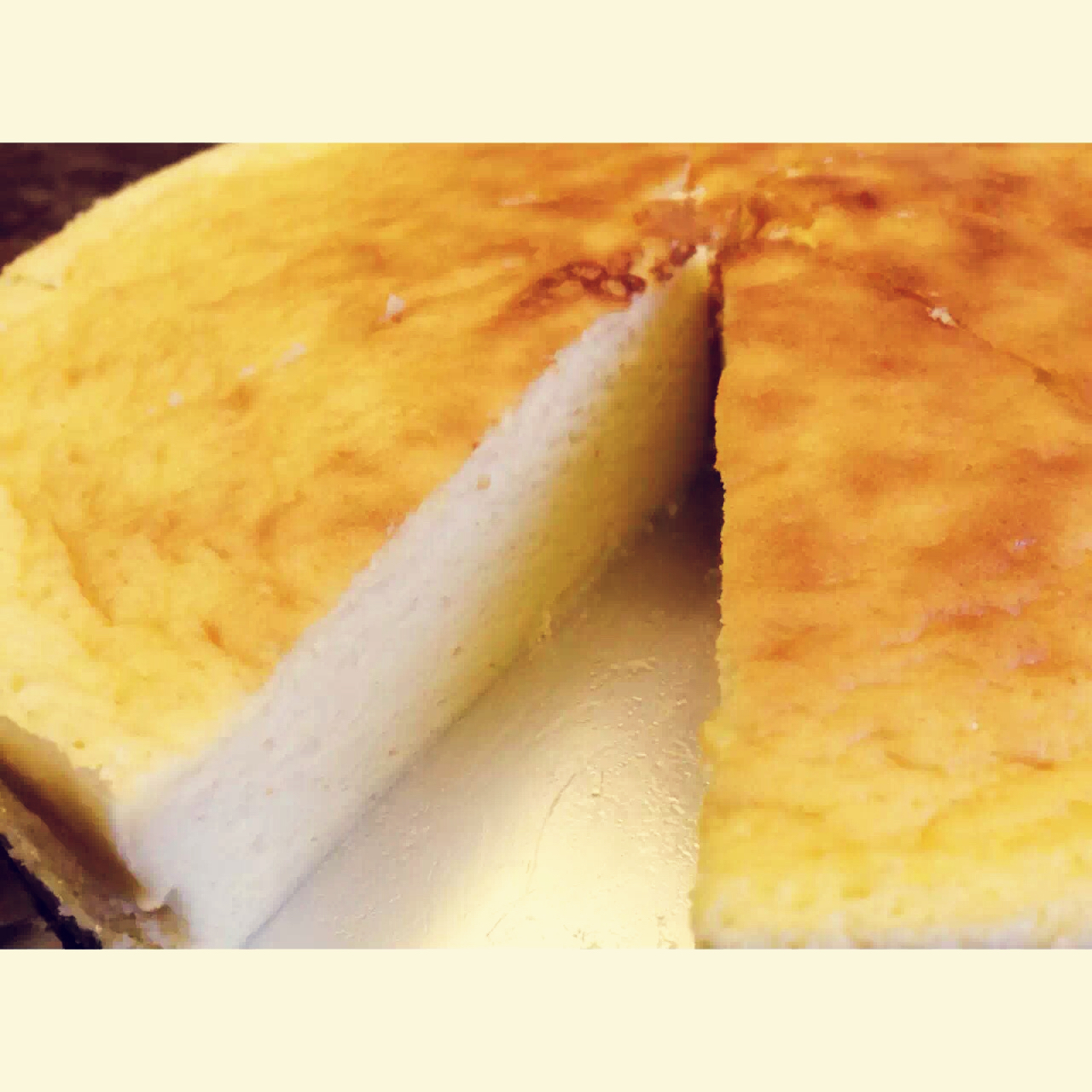 轻乳酪芝士蛋糕6寸#皮黑森林#