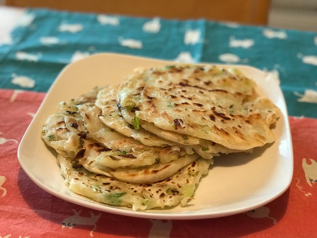 家常葱油饼