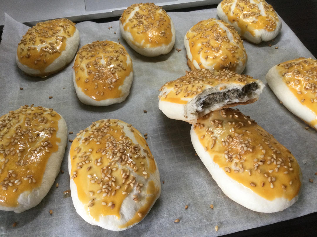 芝麻椒盐牛舌饼（北京小吃）