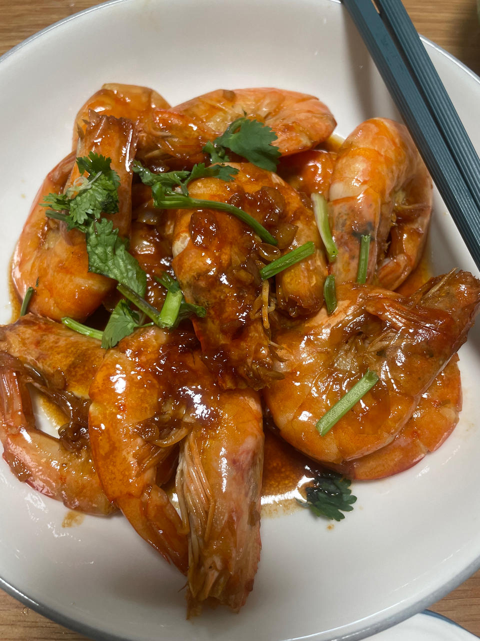 家庭版油焖大虾