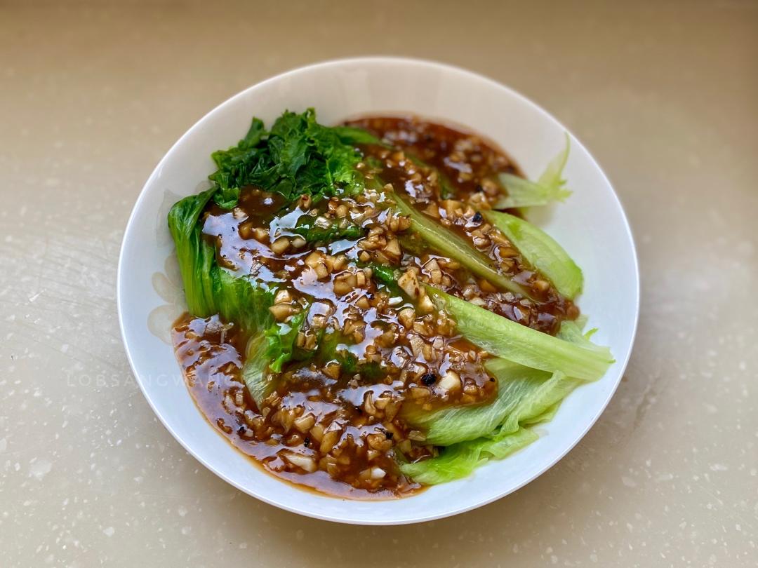 巨快手又健康美味的蚝油生菜