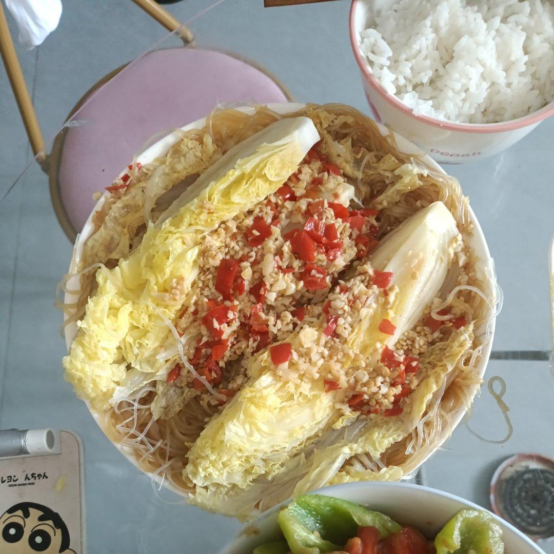 蒜蓉粉丝娃娃菜