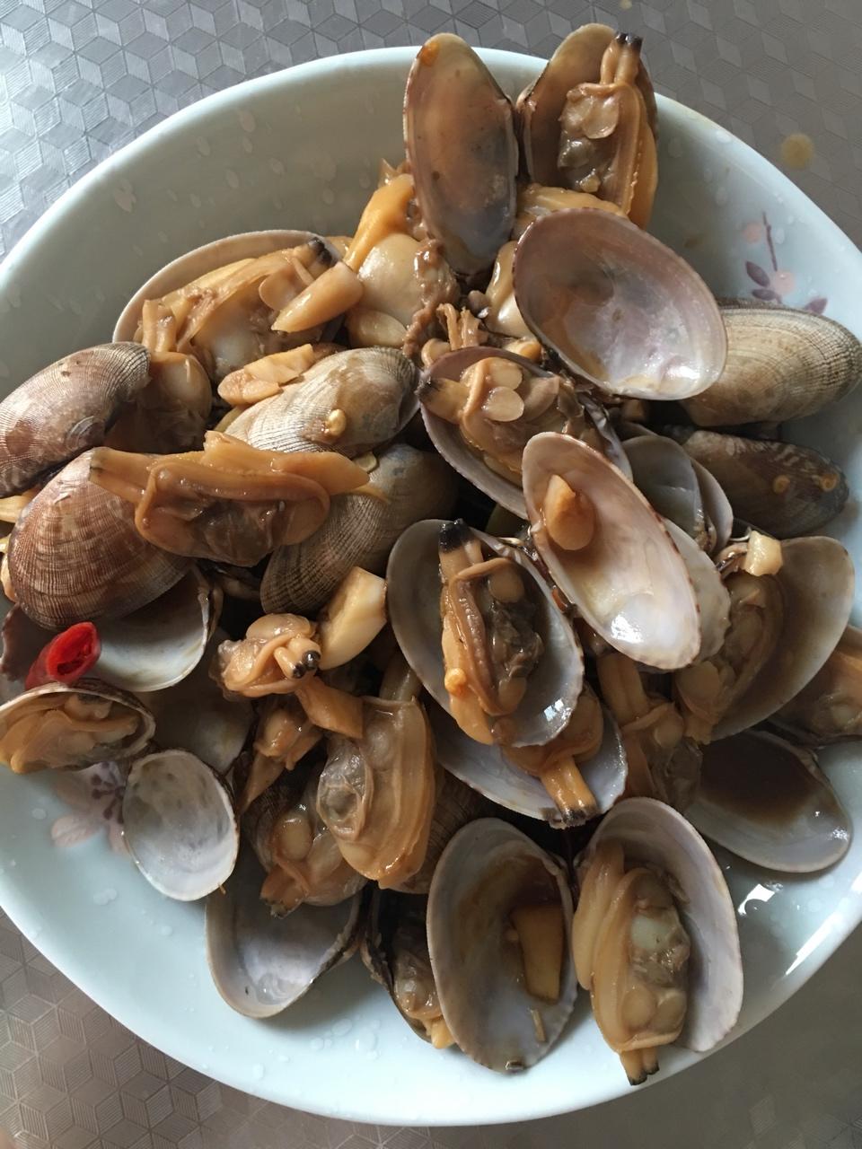 辣炒花蛤