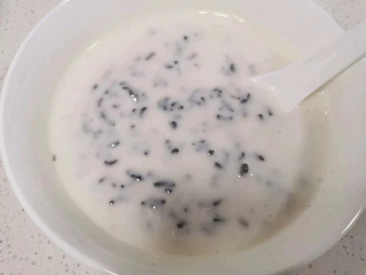 酸奶紫米露