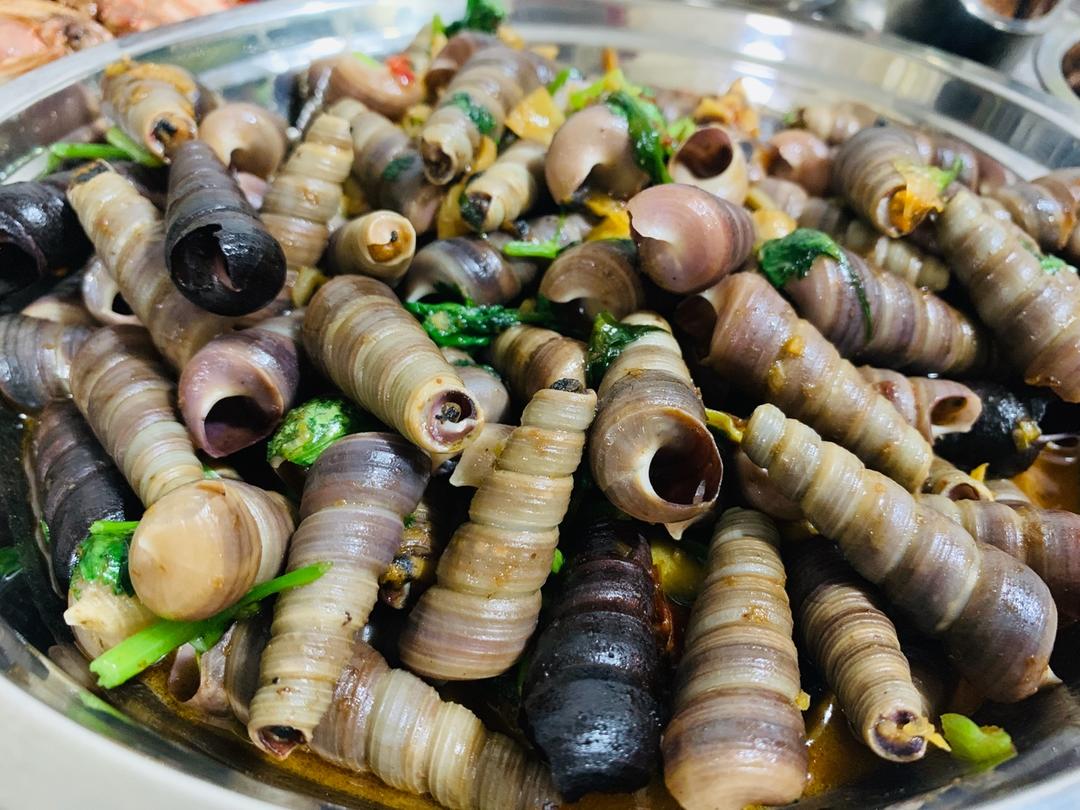 下酒菜-酱爆钉螺