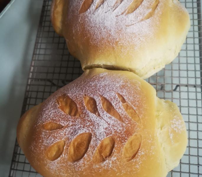 纯奶手撕吐司的做法 步骤1