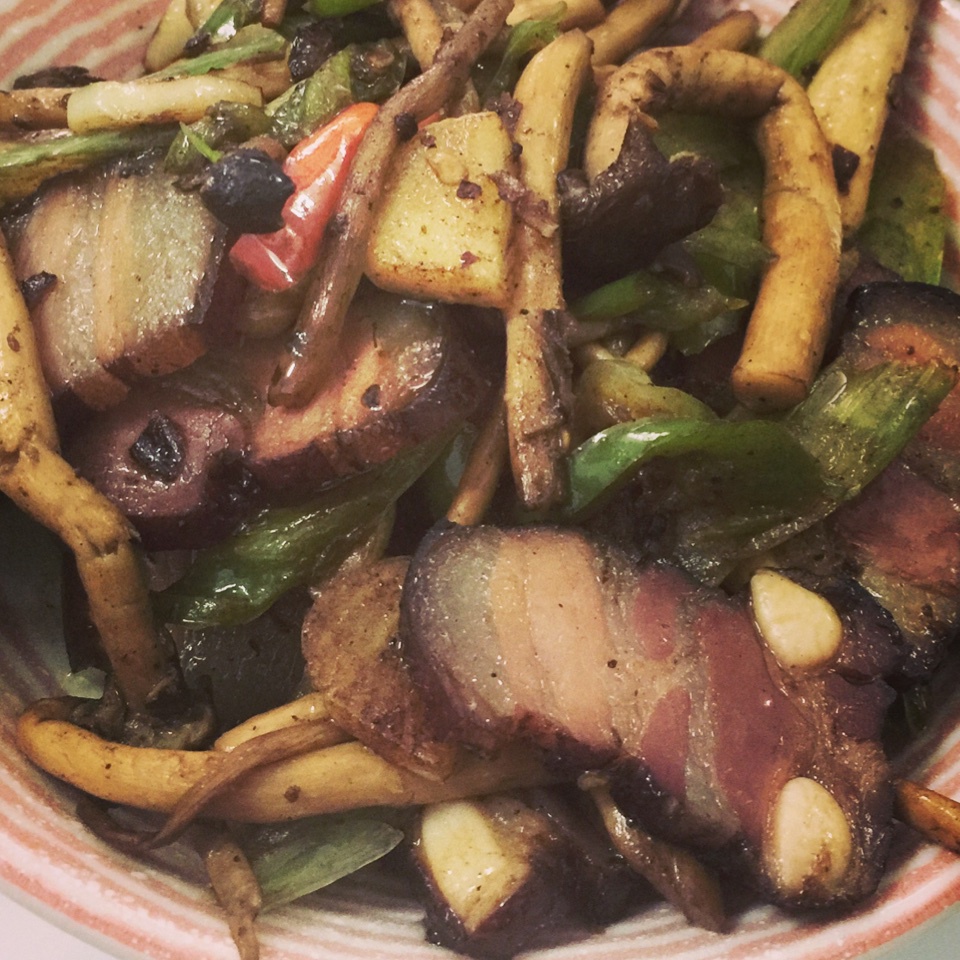茶树菇牛柳