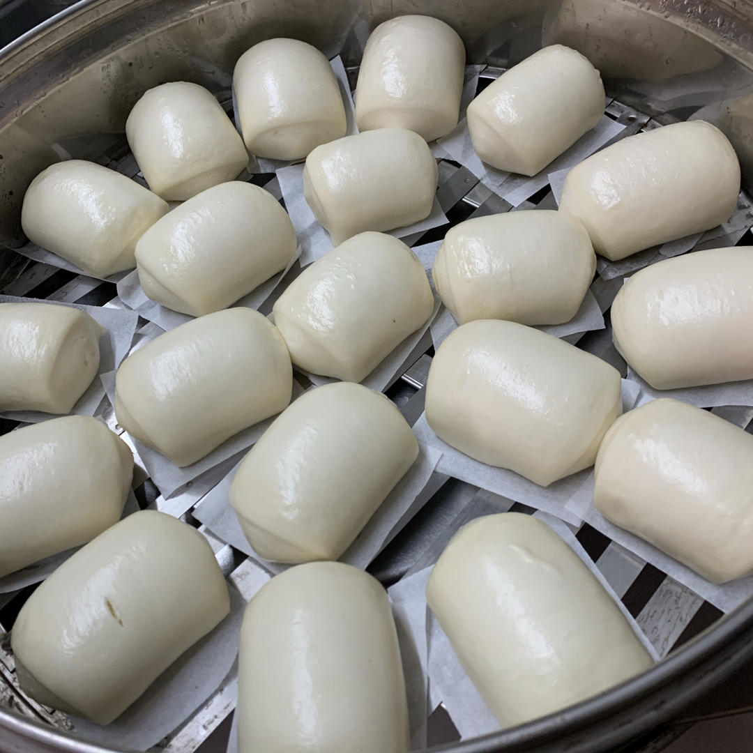 水光肌牛奶刀切小馒头，压面机版