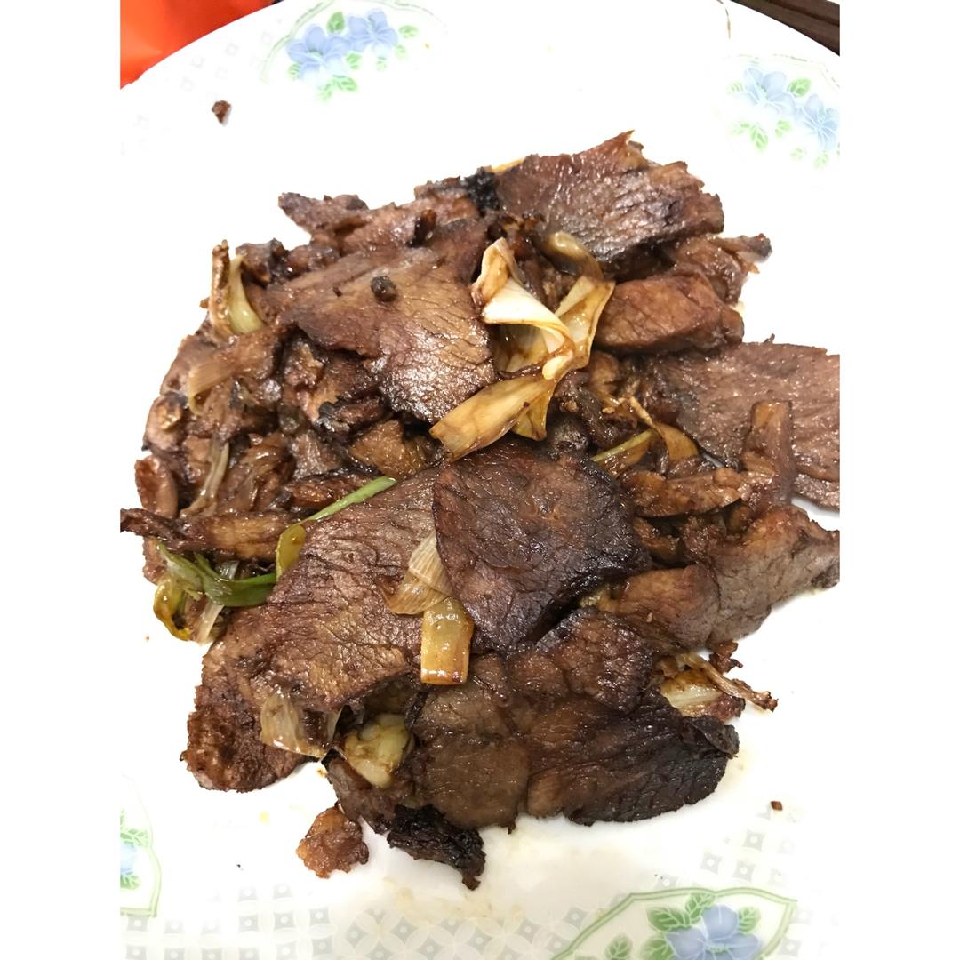 葱爆羊肉