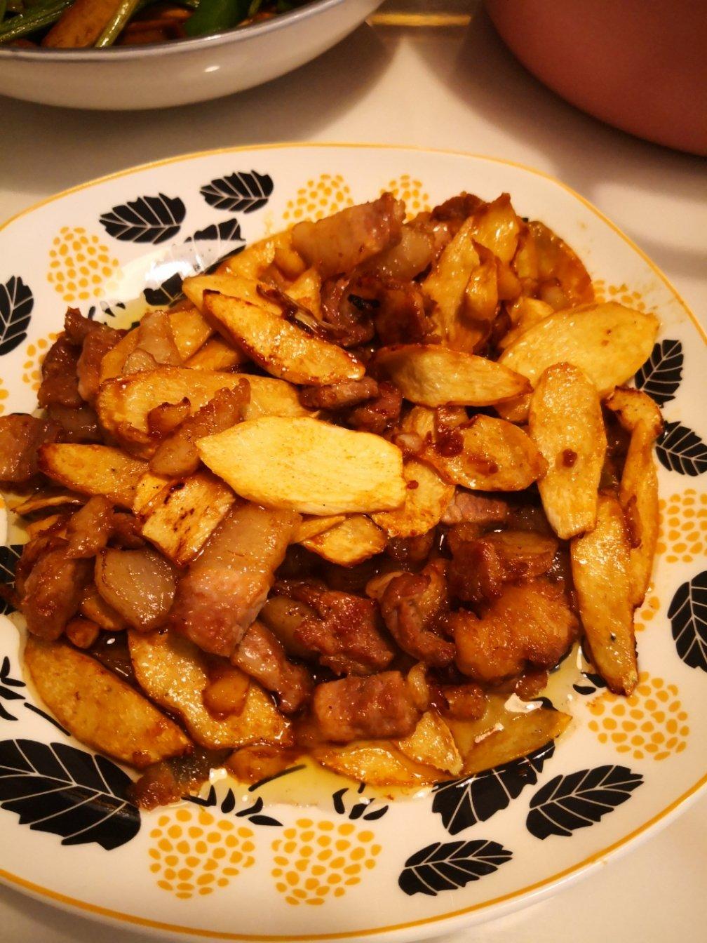 茭白炒肉