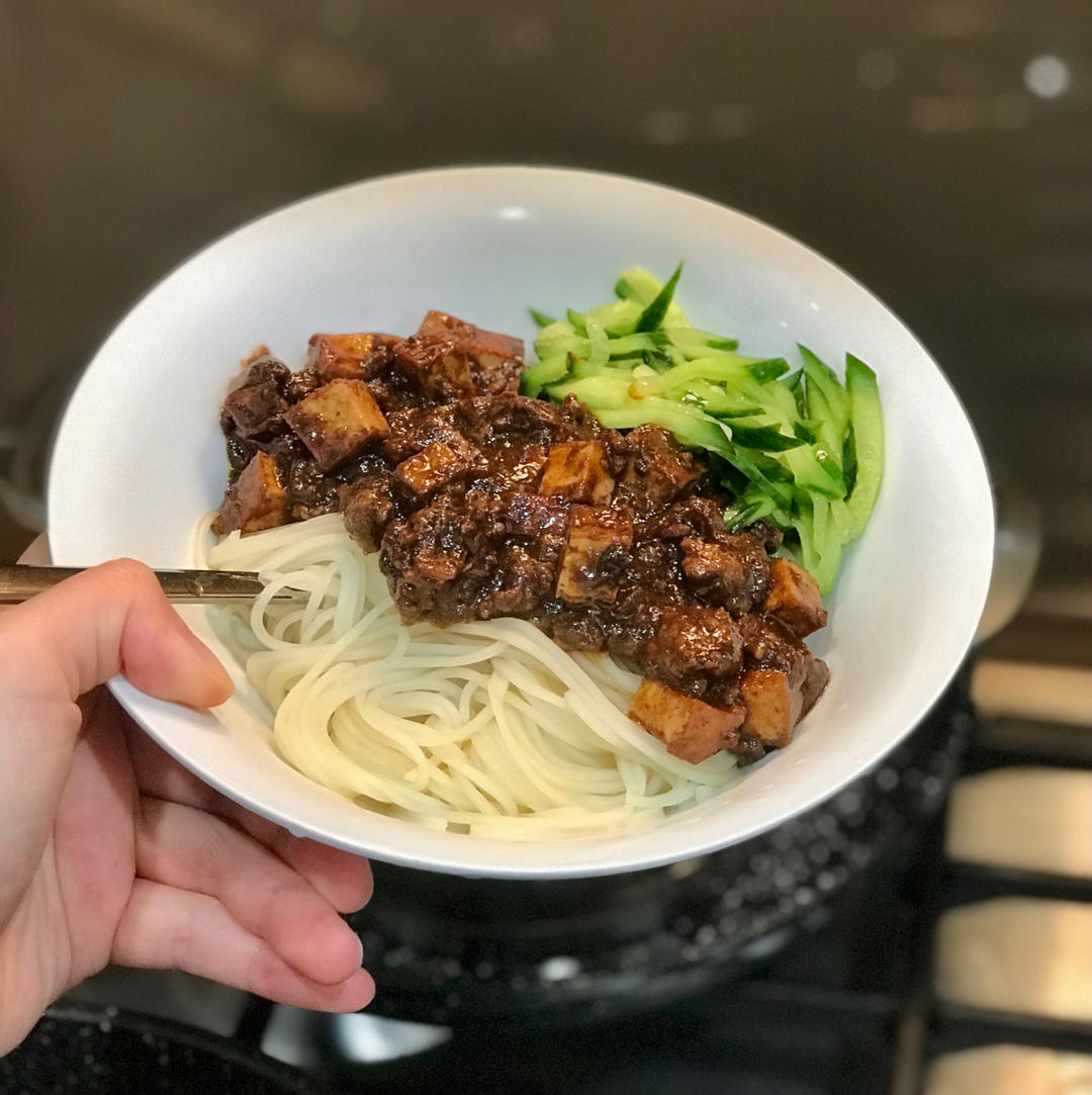 三丁炸酱面