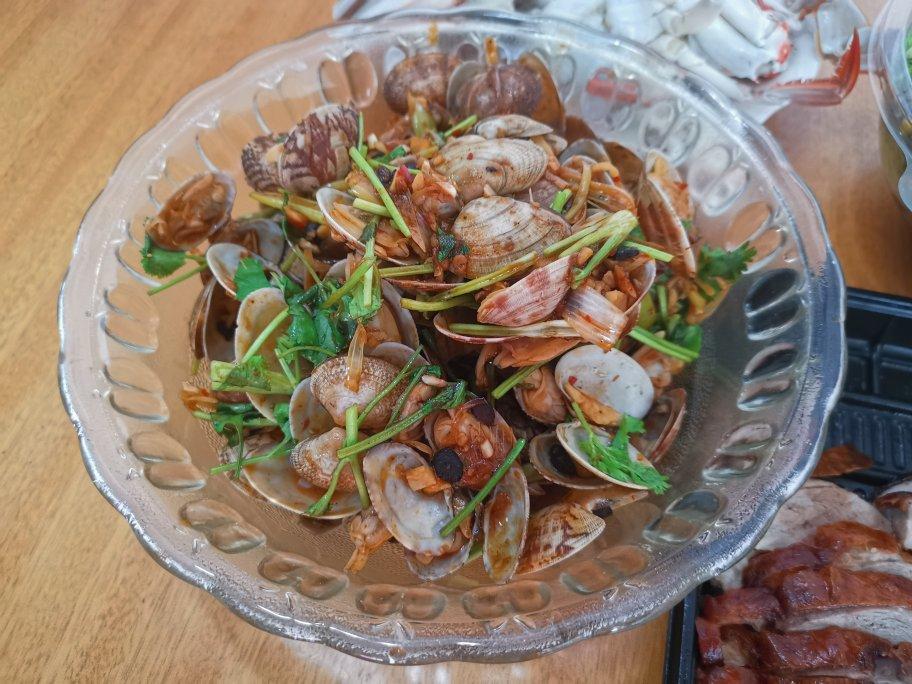 辣炒花蛤(不放盐  比路边摊还好吃的花蚬子)