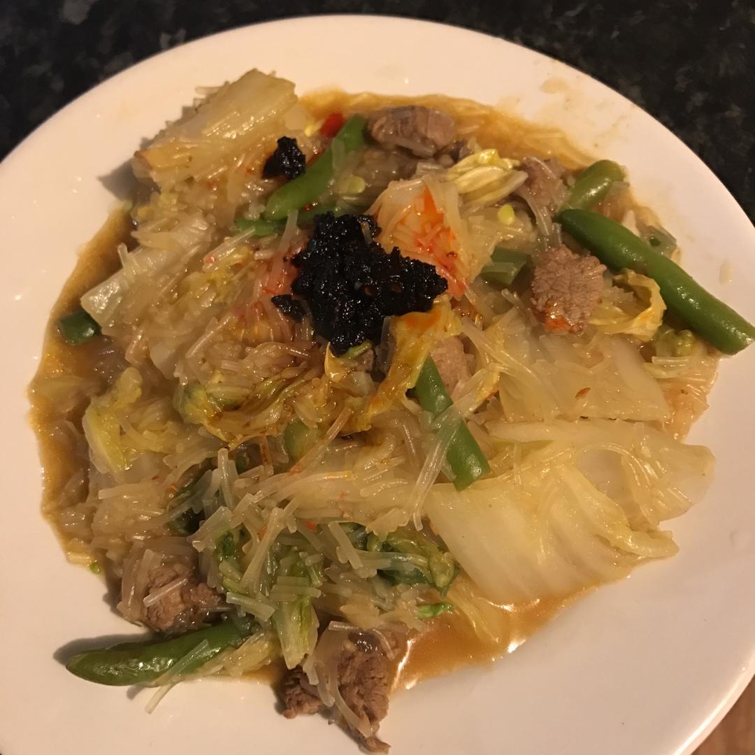 白菜炖粉条