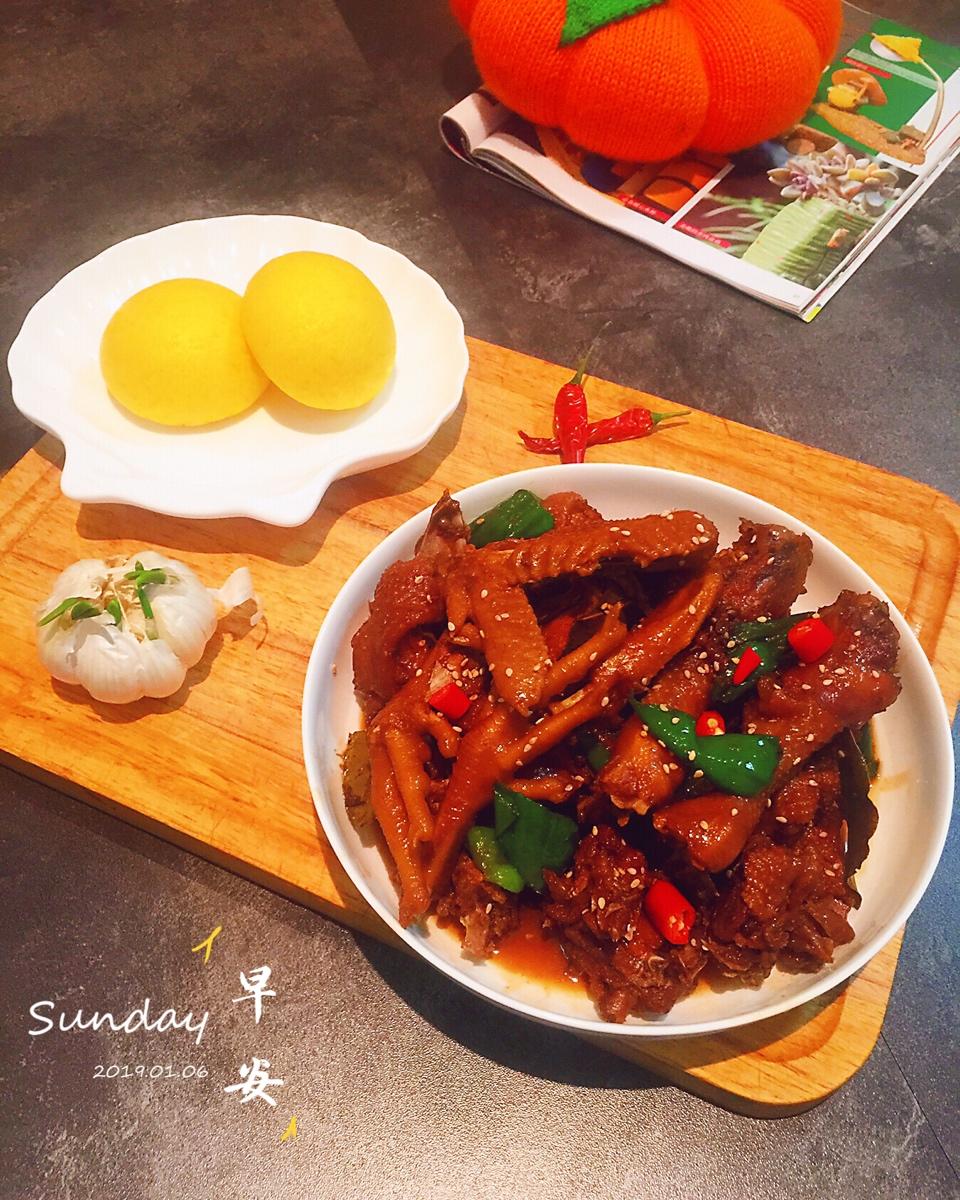 奶香玉米面馒头