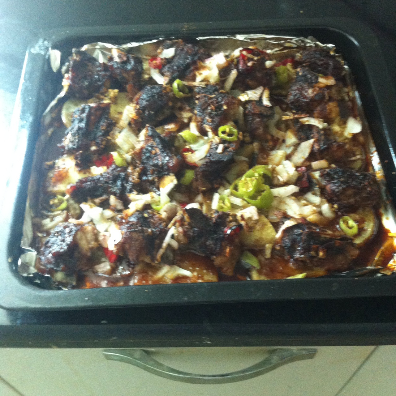 香到骨头里的蒜香排骨（烤箱）