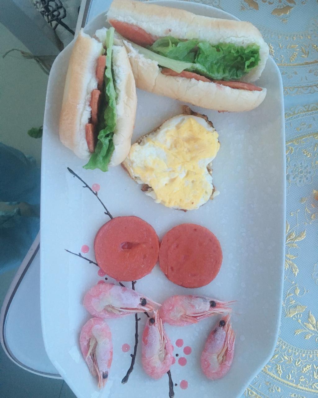 情人节爱心LOVE早餐