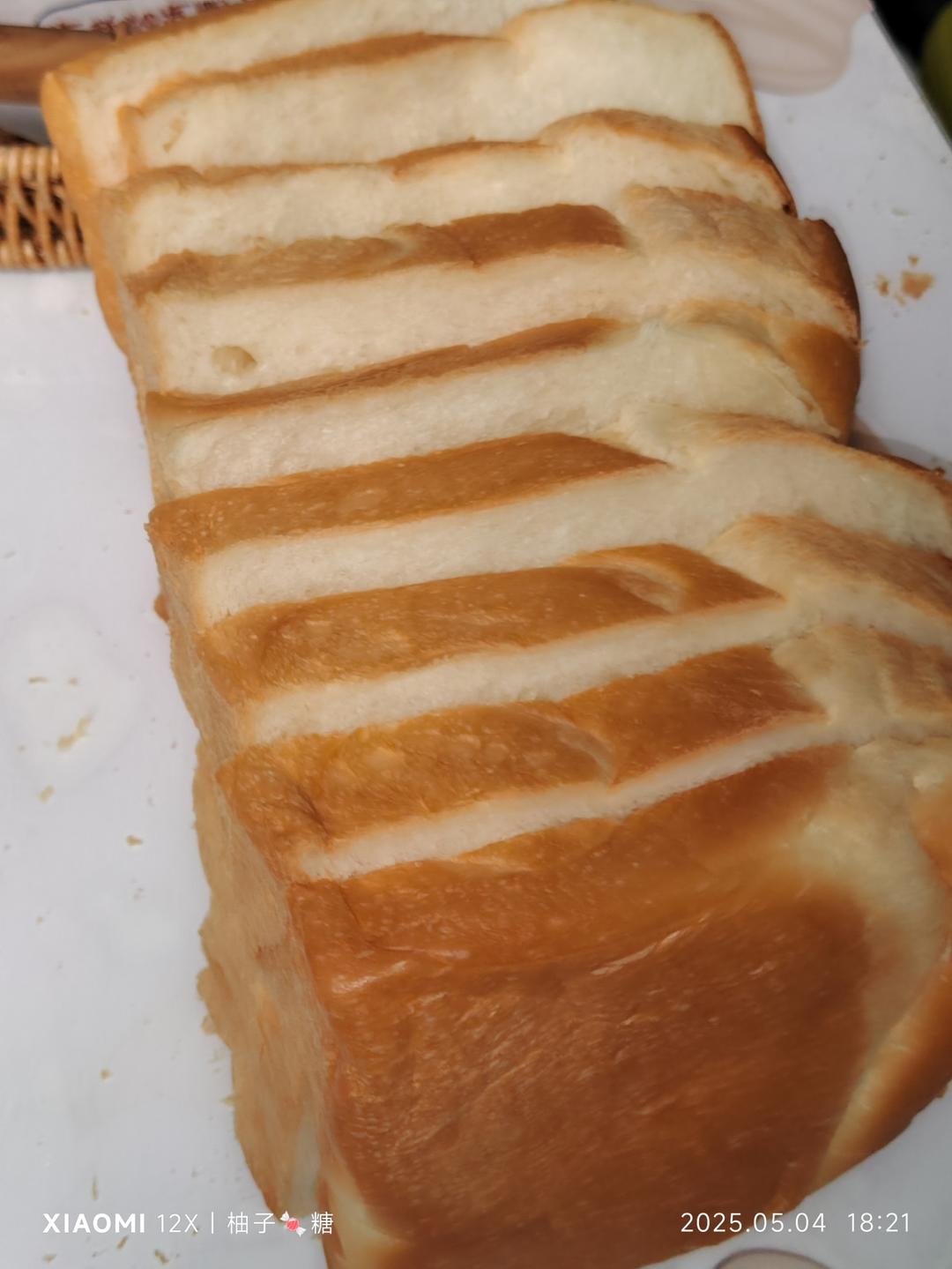 纯奶手撕吐司的做法 步骤1