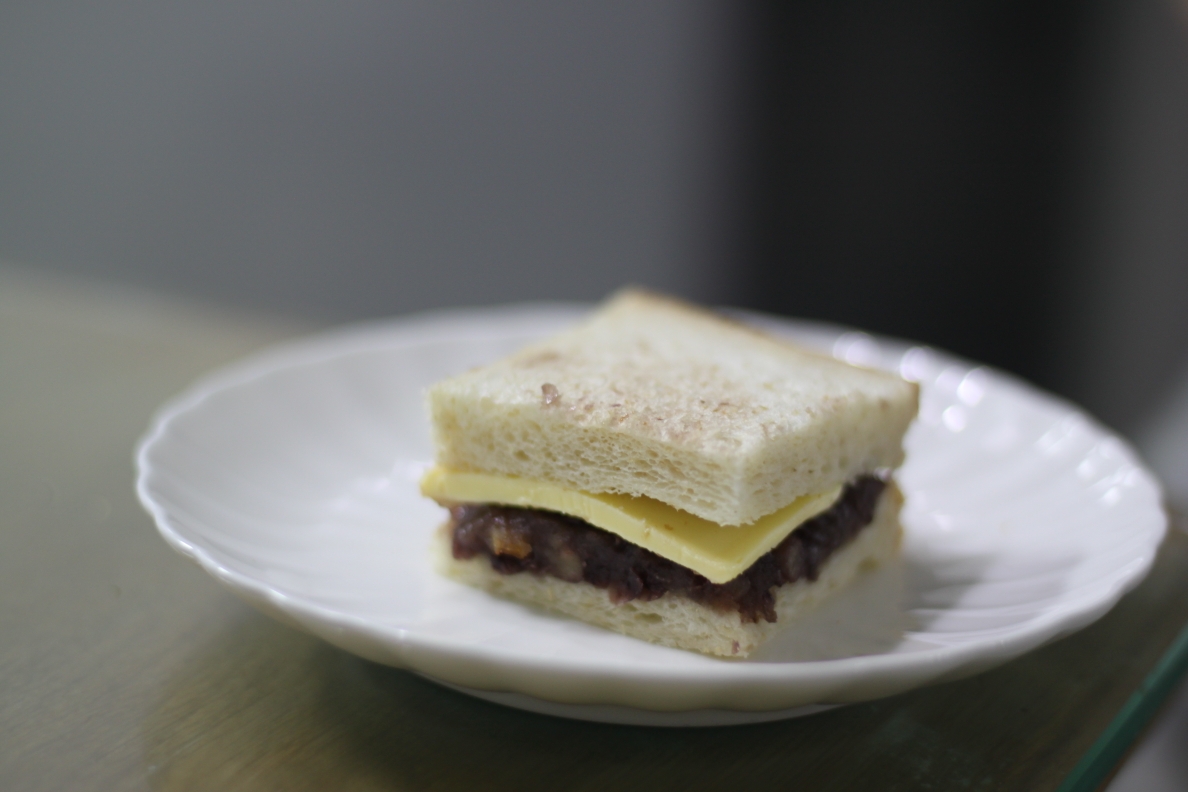 快手早餐|红豆黄油三明治的做法 步骤12