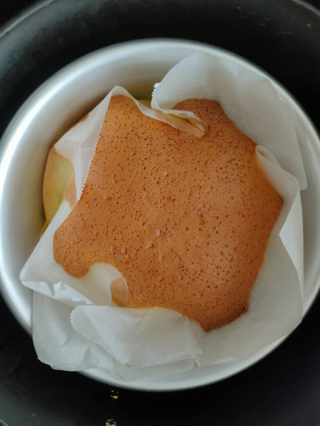 淡奶油戚风蛋糕 水浴法 空气炸锅版的做法