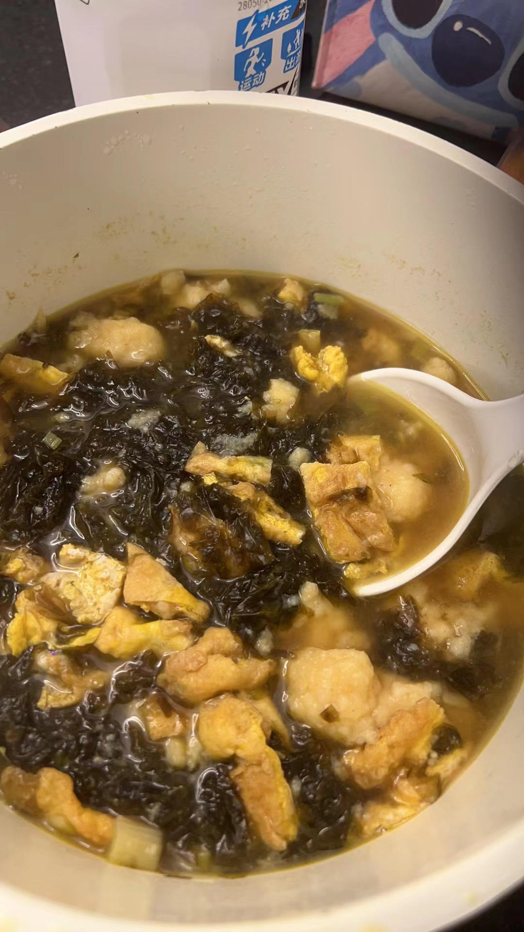 低卡鲜美的紫菜虾滑汤！好喝不胖减脂餐