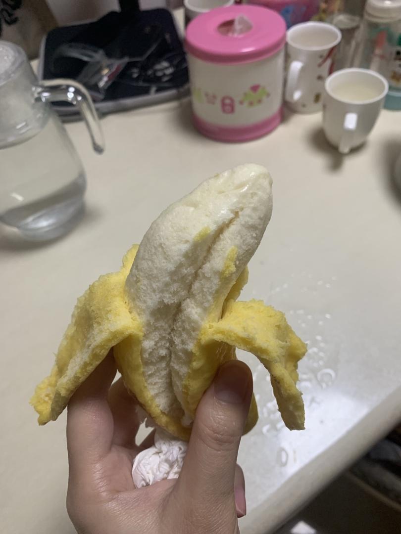香蕉牛奶馒头